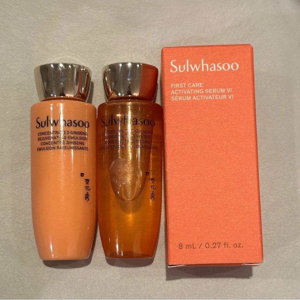 K-Beauty Sulwhasoo Trio Three(3) piece‎ Set
